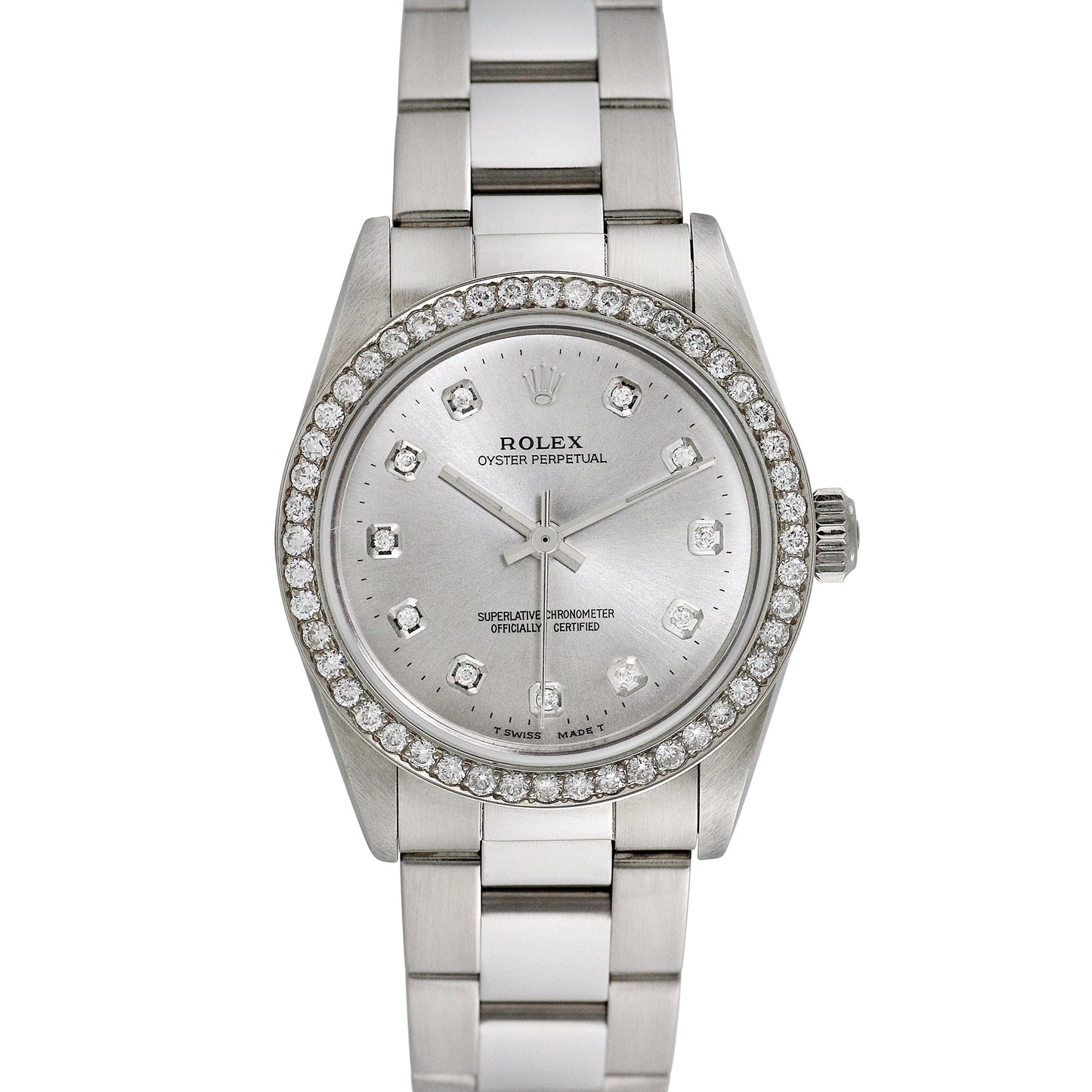 Rolex Midsize Stainless Steel Oyster Perpetual 31mm