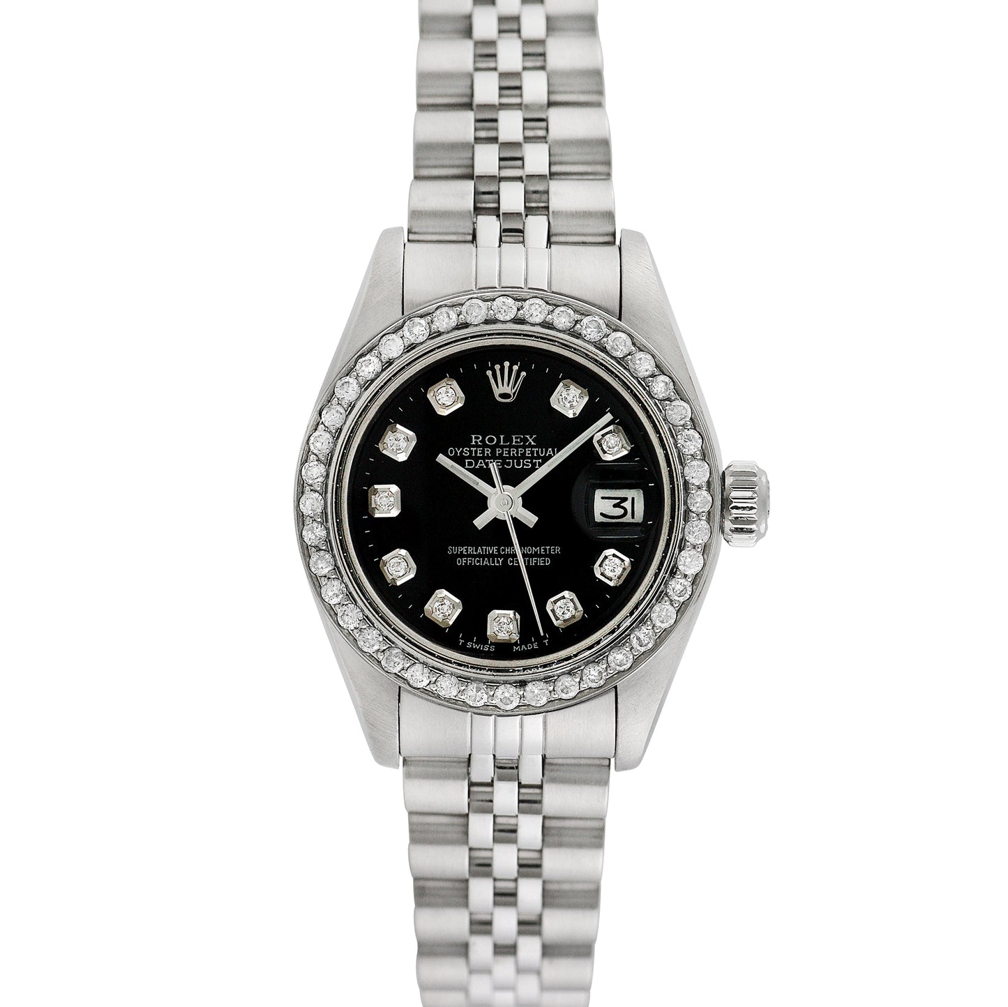 Rolex Womens Stainless Steel Datejust 26mm