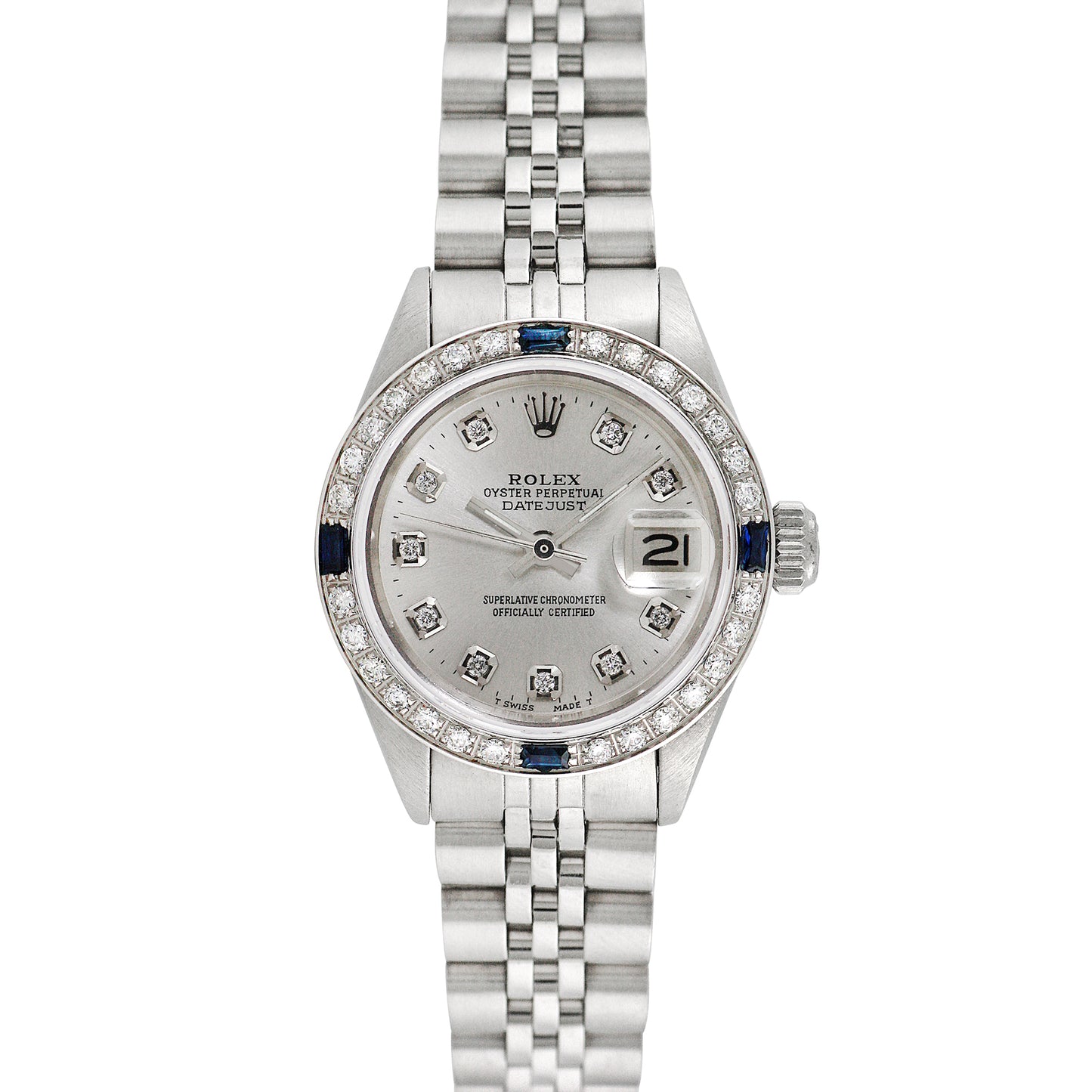 Rolex Womens Stainless Steel Datejust 26mm