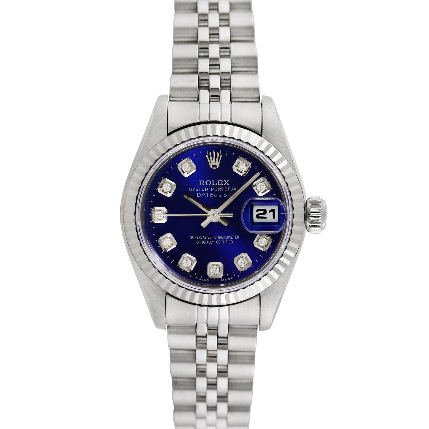 Rolex Womens Stainless Steel Datejust 26mm