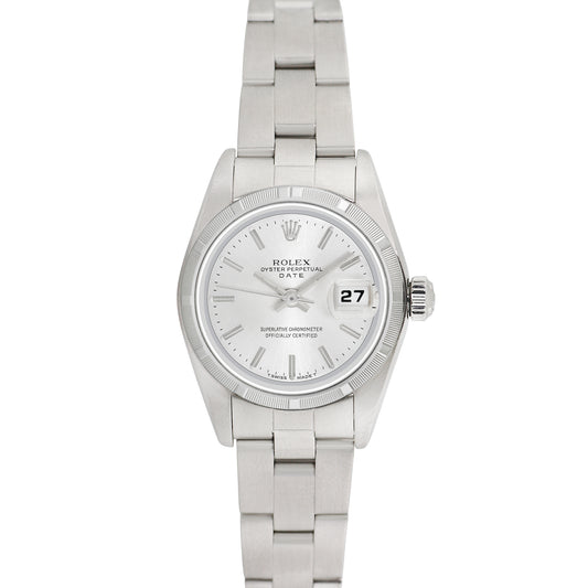 Rolex Womens Stainless Steel Date 26mm