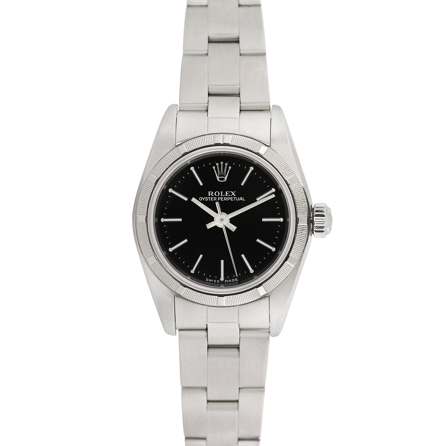 Rolex Ladies Stainless Steel Oyster Perpetual