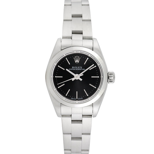 Rolex Womens Stainless Steel Oyster Perpetual  25mm