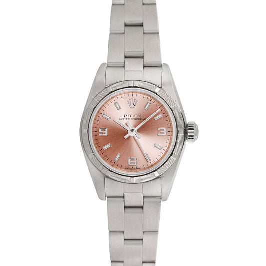 Rolex Womens Stainless Steel Oyster Perpetual  25mm