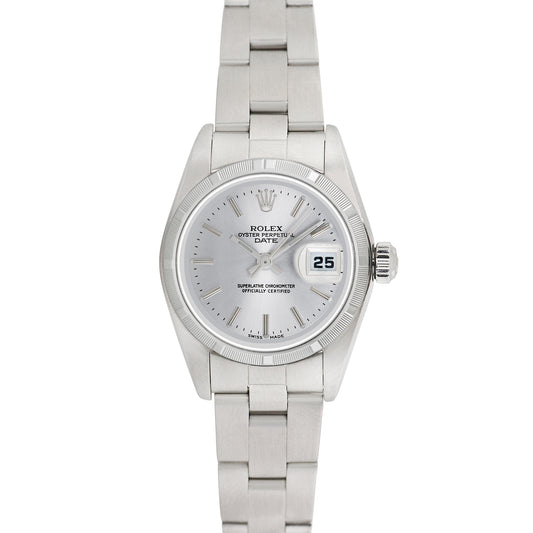 Rolex Womens Stainless Steel Date 26mm