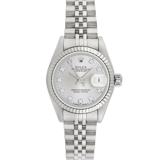 Rolex Womens Stainless Steel Datejust 26mm