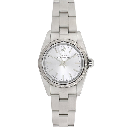 Rolex Womens Stainless Steel Oyster Perpetual  25mm