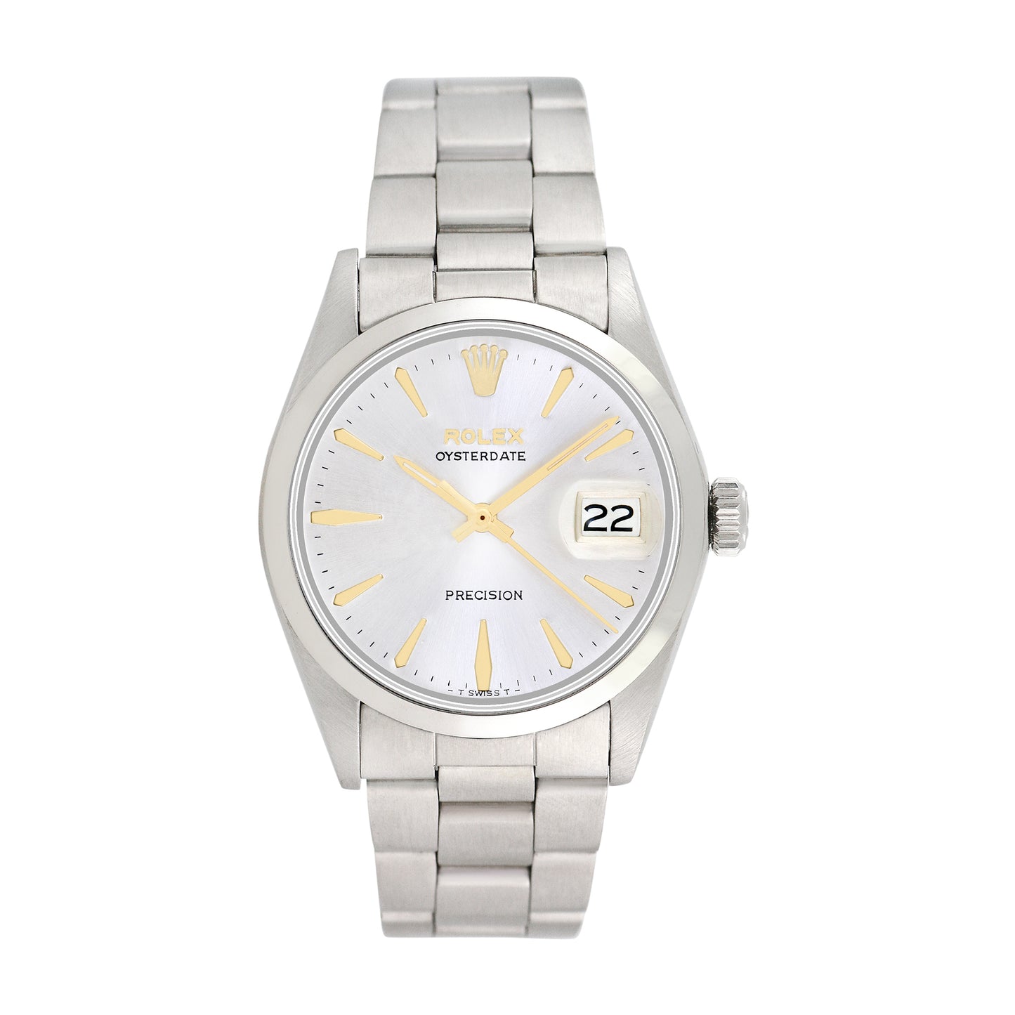 Rolex Men's Stainless Steel Oysterdate 34mm