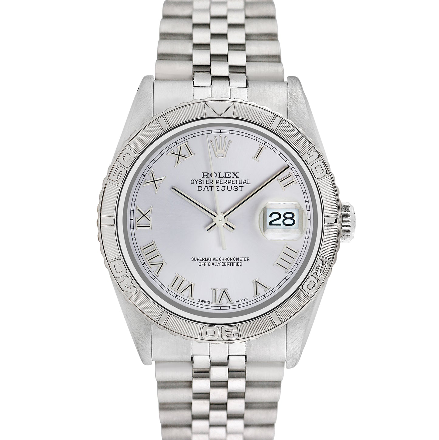 Rolex Men's Stainless Steel Datejust Turn-O-Graph 36mm