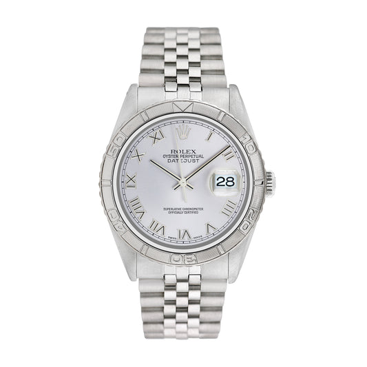 Rolex Men's Stainless Steel Datejust Turn-O-Graph 36mm