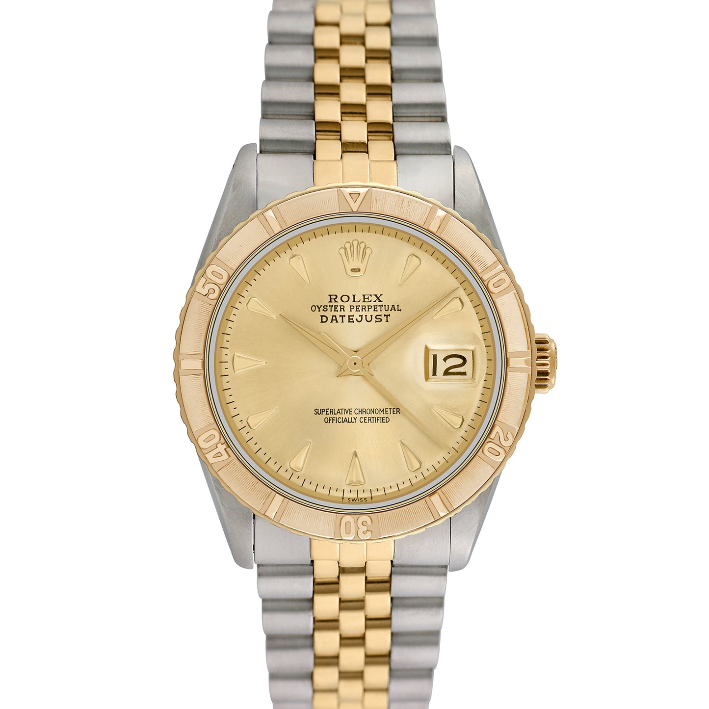 Rolex Men's Two-tone Datejust Turn-O-Graph 36mm