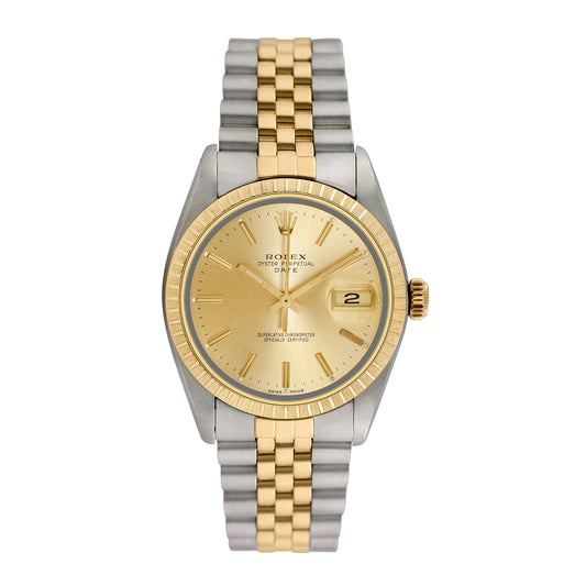 Rolex Men's Two-tone Date 34mm