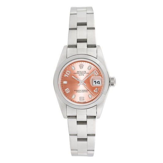 Rolex Womens Stainless Steel Date 26mm