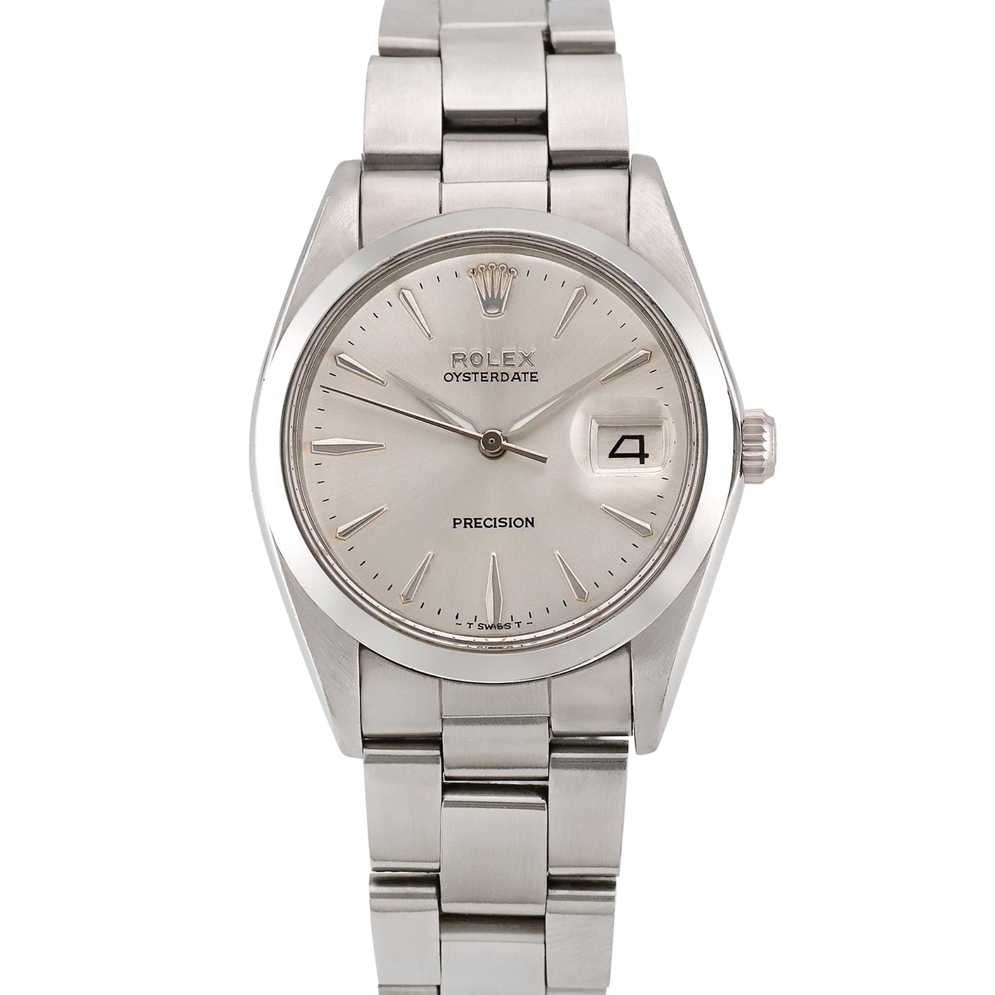 Rolex Men's Stainless Steel Oysterdate 34mm