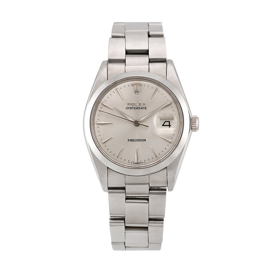 Rolex Men's Stainless Steel Oysterdate 34mm