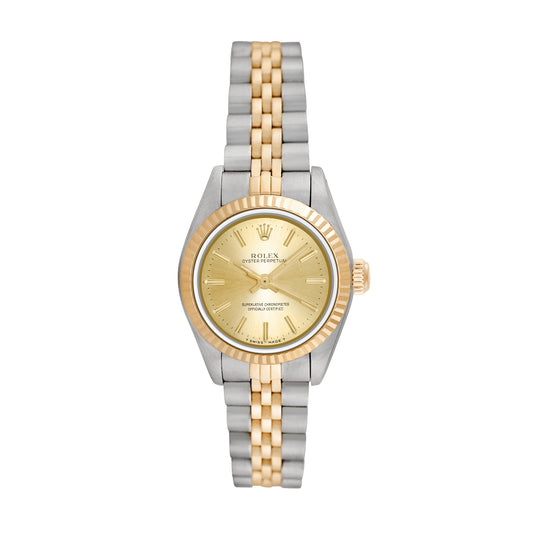 Rolex Womens Two-tone Oyster Perpetual  25mm