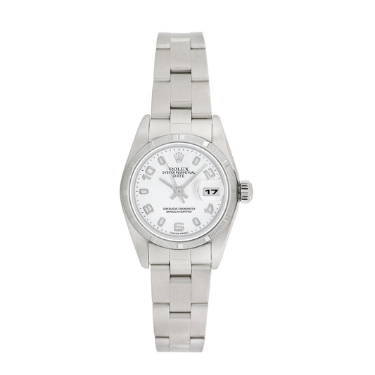 Rolex Womens Stainless Steel Date 26mm