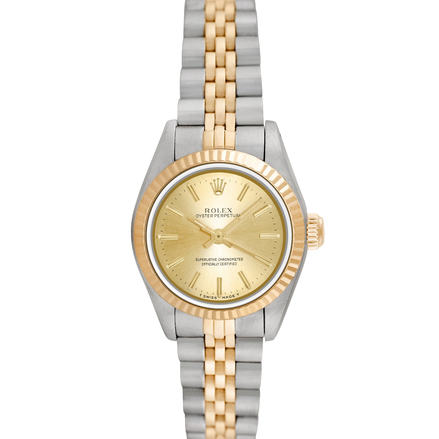 Rolex Womens Two-tone Oyster Perpetual  25mm