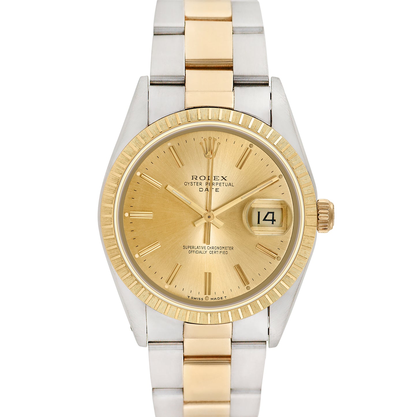 Rolex Men's Two-tone Date 34mm