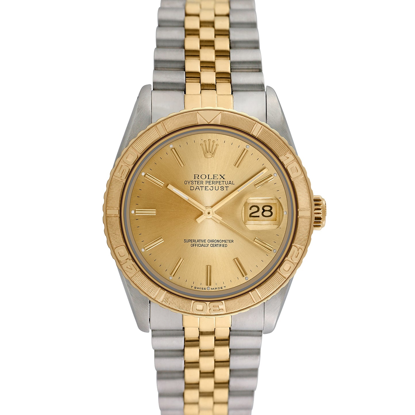 Rolex Men's Two-tone Datejust Turn-O-Graph 36mm