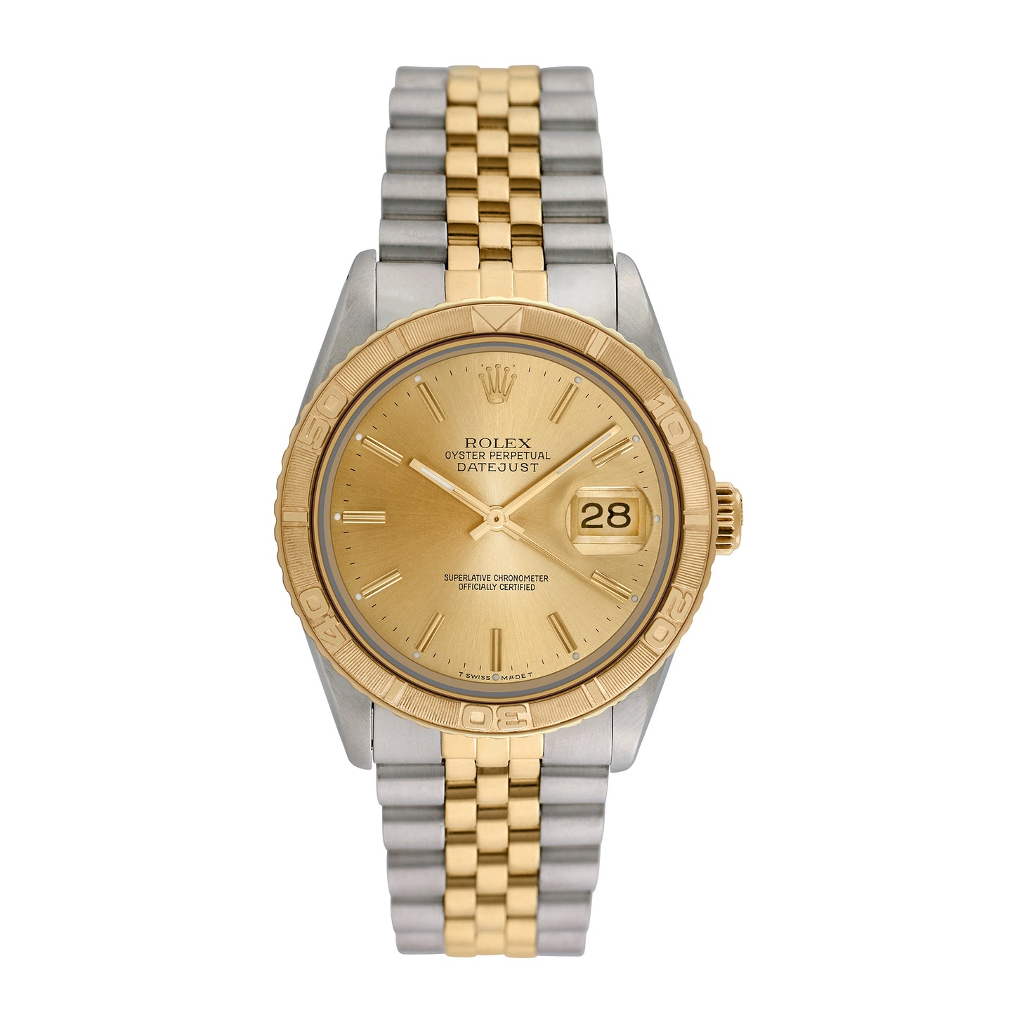 Rolex Men's Two-tone Datejust Turn-O-Graph 36mm