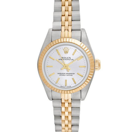 Rolex Womens Two-tone Oyster Perpetual  26mm