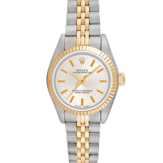 Rolex Ladies Two-tone Oyster Perpetual