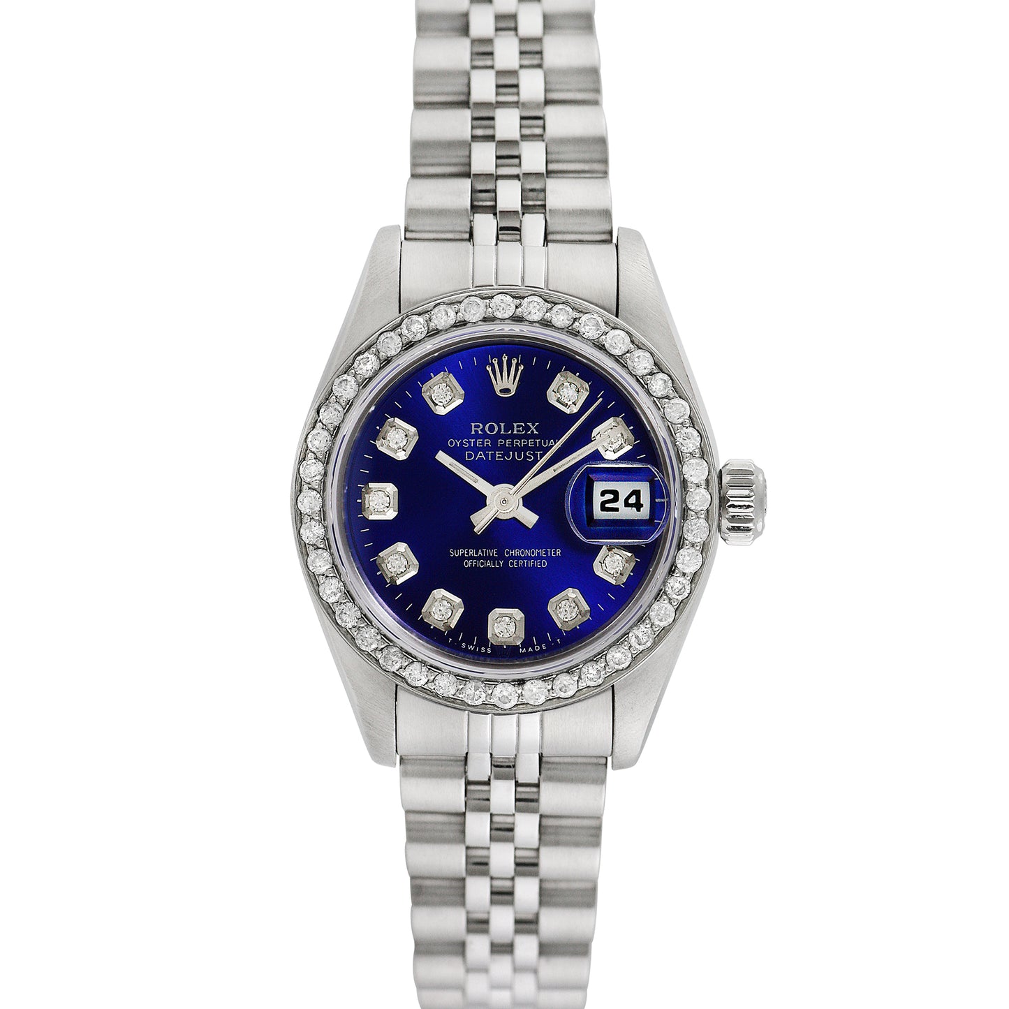 Rolex Womens Stainless Steel Datejust 26mm