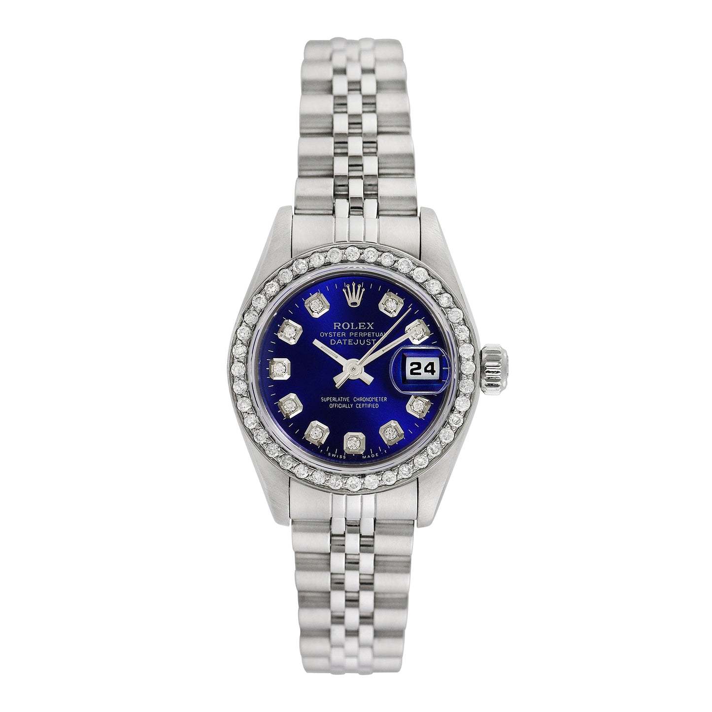 Rolex Womens Stainless Steel Datejust 26mm