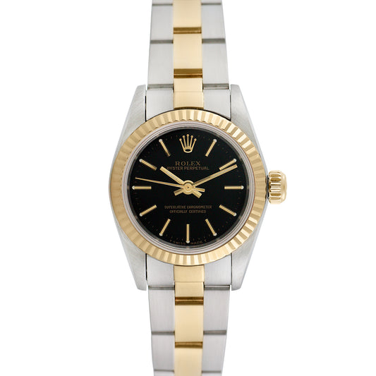 Rolex Ladies Two-tone Oyster Perpetual