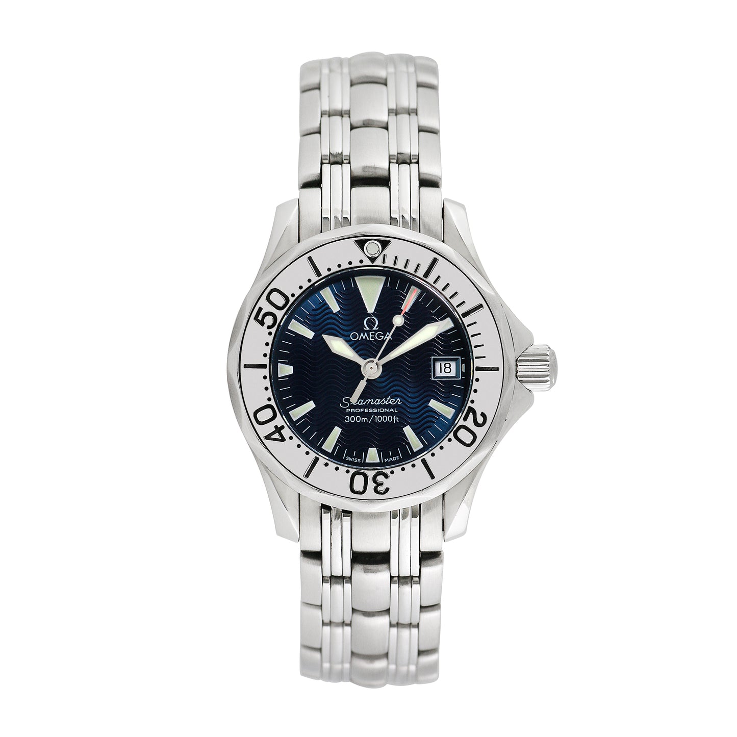 Omega Womens Seamaster 28mm