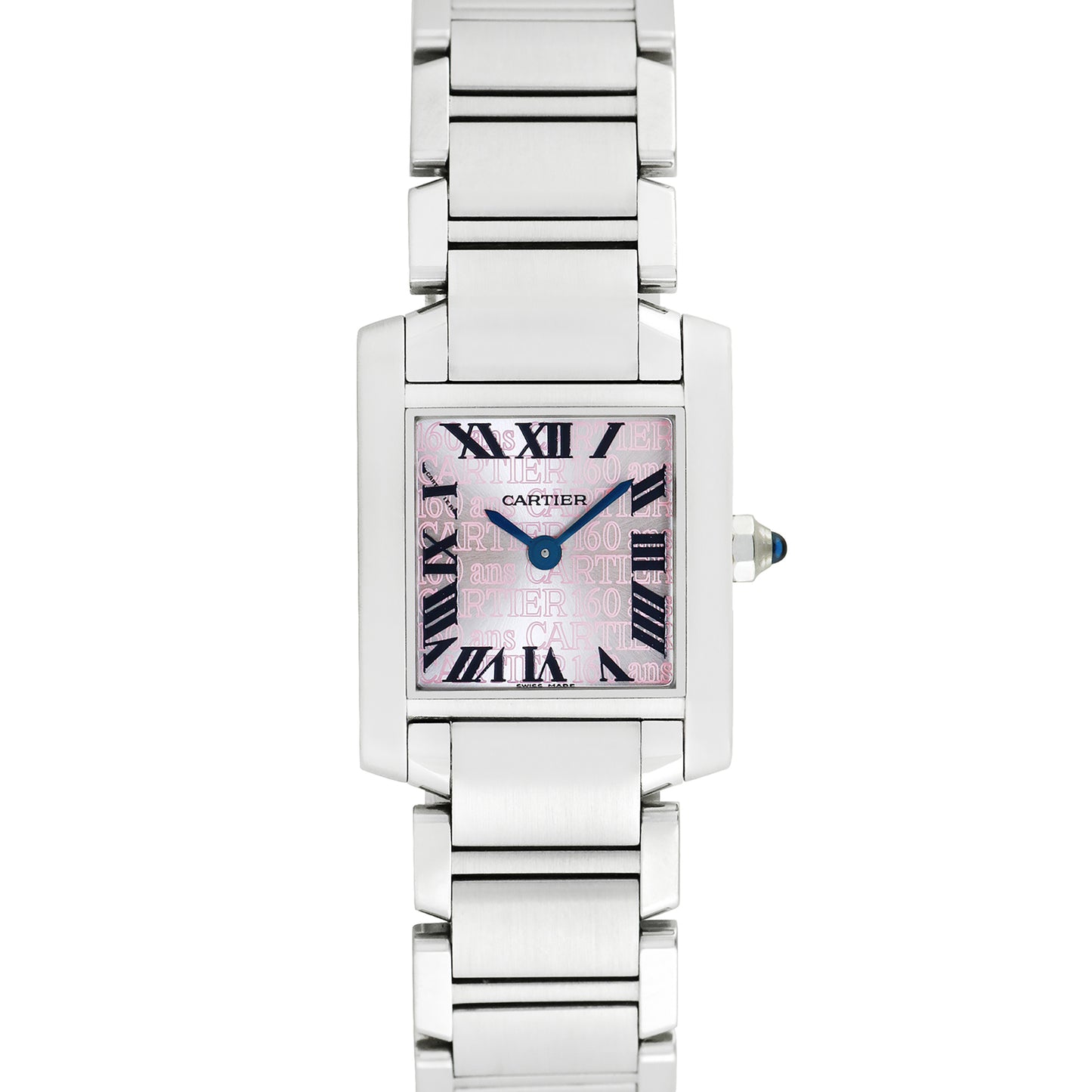 Cartier Womens Tank Francaise 160th Anniversary Limited Edition 25mm X 20mm