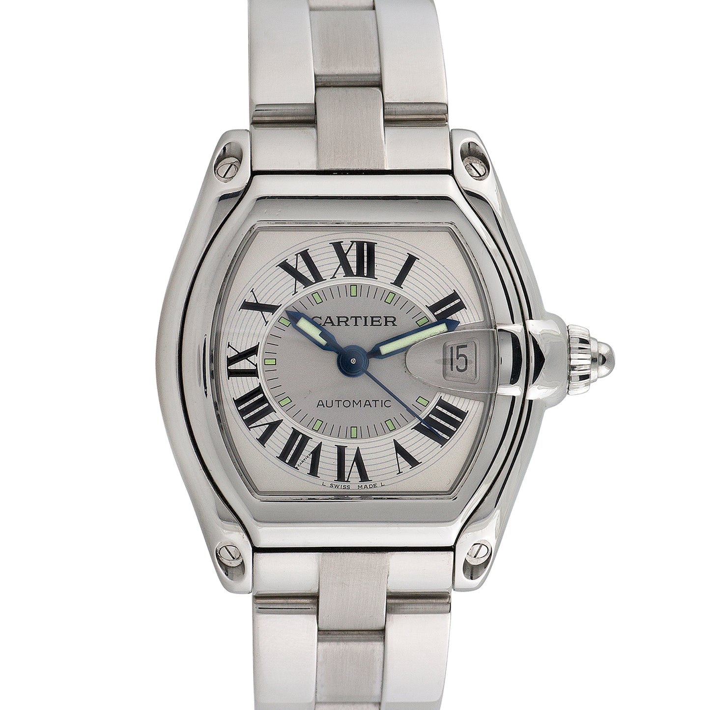 Cartier Mens Roadster 43mm X 36mm