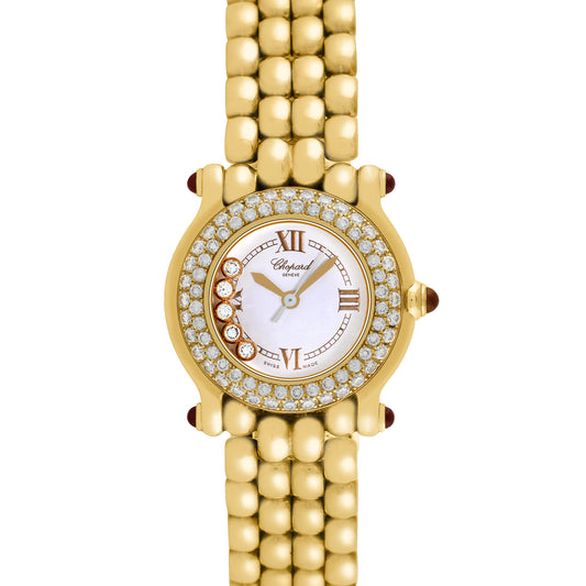 Chopard Happy Sport 18K Yellow Gold